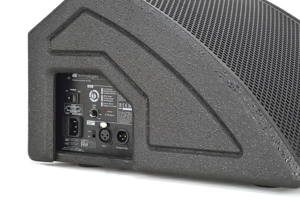 2-WAY 10" ACTIVE COAX STAGE MONITOR WEDGE, PRECISE DISPERSION PATTERN, LINEAR PHASE FIR FILTERS